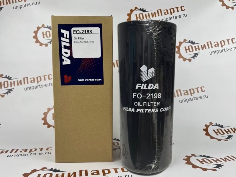 Масляный фильтр двигателя FILDA FO-2198 (RE572785, RE58935), Тайвань Масляный фильтр двигателя FILDA FO-2198 (RE572785, RE58935), Тайвань