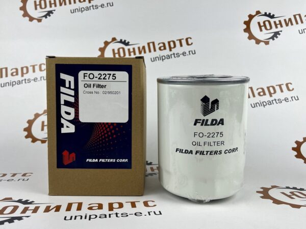 Масляный фильтр двигателя FILDA FO-2275 ( аналог V836679586, 02/950201, 84287923), Тайвань