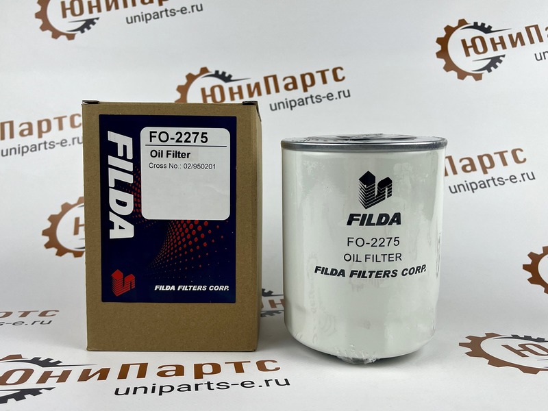 Масляный фильтр двигателя FILDA FO-2275 ( аналог V836679586, 02/950201, 84287923), Тайвань Масляный фильтр двигателя FILDA FO-2275 ( аналог V836679586, 02/950201, 84287923), Тайвань